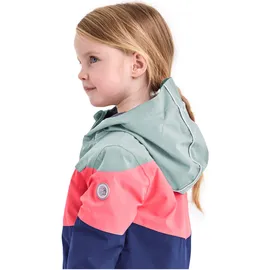 KILLTEC first instinct by killtec Kinder Skijacke Funktionsjacke mit Kapuze und Schneefang FISW 3 MNS SKI JCKT, stahlmint, 86/92, 38914-000