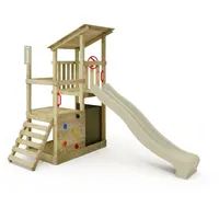 FATMOOSE Spielturm Klettergerüst FruityForest mit Rutsche, Kletterturm mit Sandkasten,