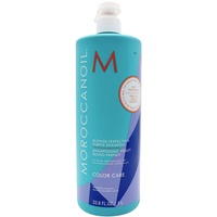 Moroccanoil Color Care Blonde Perfecting Purple Shampoo 1000 ml Shampoo gegen Gelbstich in blondem Haar für Frauen