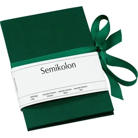Semikolon Uni Leporello Fotoalbum senkrecht dunkelgrün