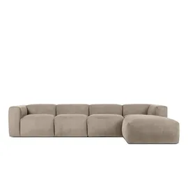 Konsimo Ecksofa Buffo ¦ beige ¦ Maße (cm): B: 365 H: 73