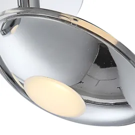 GLOBO Deckenleuchte 3-flg. schwenkbar Chrom
