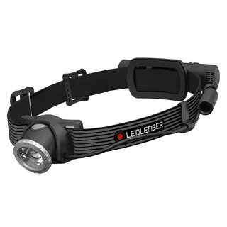 Ledlenser H8R SE LED Stirnlampe | Kopf Lampe 700 Lumen aufladbar | Headlight mit 170 Meter Leuchtweite fokussierbar | 70 Stunden Leuchtdauer | Stirnlampen Set mit Akku, Gürteltasche und USB Kabel