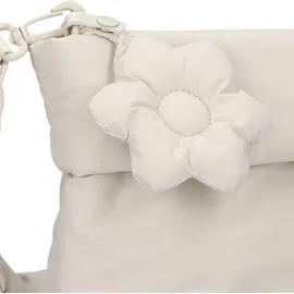 Zwei Hannah Schultertasche 25 cm weiss