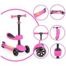 Moni Kinderroller 2 in 1 Pink/Rosa