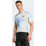 adidas Essentials 3-Streifen Light In Motion Graphic Jersey halo blue XS