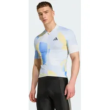 adidas Essentials 3-Streifen Light In Motion Graphic Jersey halo blue XS