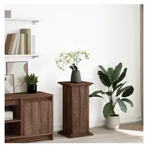 vidaXL Postament mit Stauraum Eichen-Optik 31x30x90 cm Holzwerkstoff