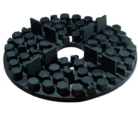Sanpro Gummi Plattenlager 2 mm Fuge Stapelbar von 10-30 mm 50 Stück