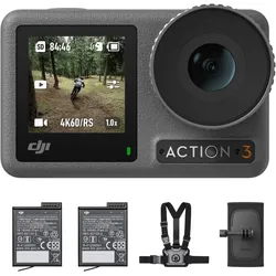 DJI Osmo Action 3 Outdoor-Combo - 4K HDR 360° Action Panorama Kamera