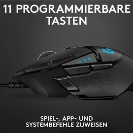 Logitech G502 Hero High-Performance Gaming-Maus, 25600 DPI Optischer Sensor + G213 Prodigy -Tastatur Deutsches QWERTZ Layout - Schwarz