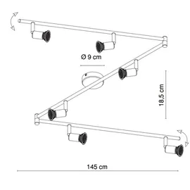 GLOBO Matrix 6-flg.  (57991-6)