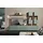 Innostyle Wohnwand "Ina Wohnwand, 280x185x44 cm (B/H/T)", schilfgrün, artisan eiche, ABS-Kunststoff, Glas, Holzwerkstoff, MDF, Metall, Kastenmöbel-Sets, Wohnwand