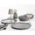 CreaTable Chef Collection Tafelservice 12-tlg. grau