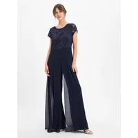Vera Mont Damen Jumpsuit Kurzarm Night Sky,42 - 42