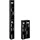 CARO-Möbel CD-Regal 20 x 17 x 93,5 cm Schwarz