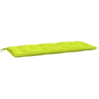 VidaXL Gartenbank-Auflage Knallgrün 120x50x7 cm Oxford-Gewebe