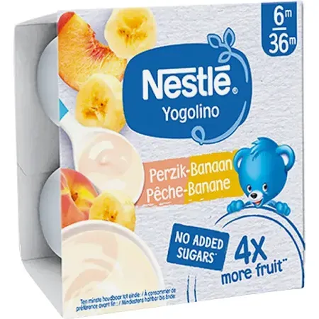 Nestlé Yogolino Banane Pfirsich 4x90g