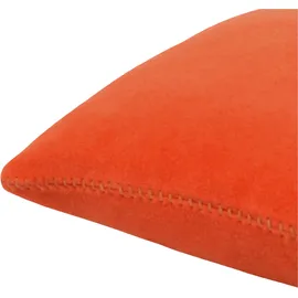 Zoeppritz Kissenbezug Soft-Fleece 40 x 40 cm Orange