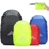 Frelaxy Regenschutz für Rucksäcke Schulranzen(15-90L), Wasserdichter Rucksack Re