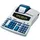 Ibico Rexel IB404207 Tischrechner 1491X mit Netzanschluss, 230 x 300 x 92 mm, negative Zahlen in rot, Zweifarbige Anzeige, lichtgrau/blau