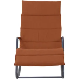 Siena Garden Aliano Schaukelliege 143 x 57 x 81 cm Rot