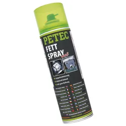 PETEC 70250 Fettspray weiß Fett Spray 500ml Langzeitschmierung Korrosionsschutz