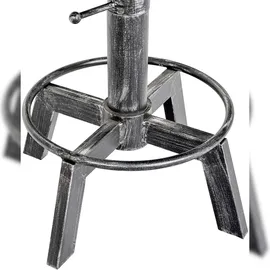 CLP 2er Set Hocker Destin antik Silber