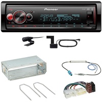 Pioneer MVH-S520DAB USB FLAC DAB+ Bluetooth Einbauset für Mercedes Citan W415