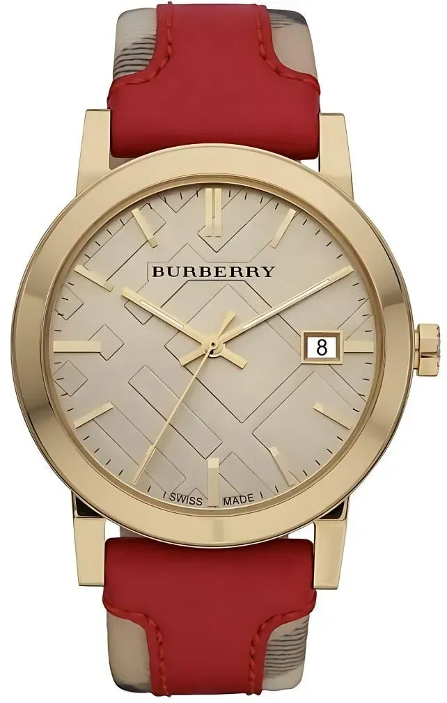 Burberry The City Damenuhr gold rot