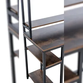 CLP Schreibtisch Billings Schwarz / Braun