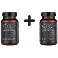 KIKI Health Organic Chaga Extract Kapseln 60 St.