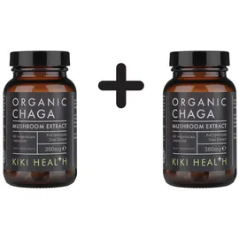KIKI Health Organic Chaga Extract Kapseln 60 St.
