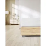 IRISETTE Spannbettlaken Lyocell-Baumwolle-Elasthan 180 x 200 cm weiß