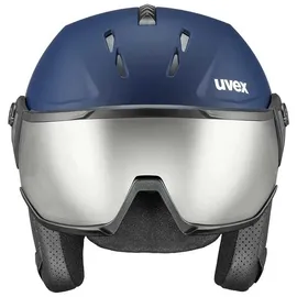 Uvex Instinct Visor Skihelm, Navy matt, 59-61 cm