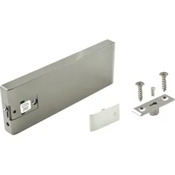 Bremsklappenhalter Link mit Stahlseil - Edelstahl Effekt , AQ300 , Variante AQ300