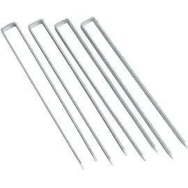 Estexo Erdanker Bodenanker 4er Set 40cm Erdspieß Metall Erdnagel Bodennagel Rosenbogen