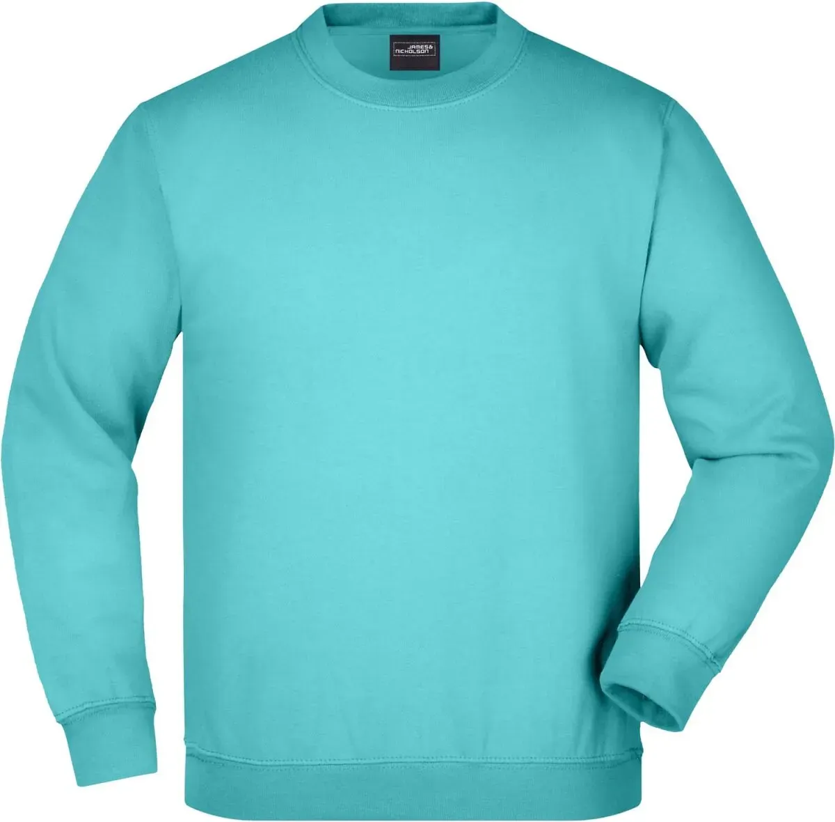 James & Nicholson Schwerer Kinder Sweater Sweatshirt JN040K pacific XXL