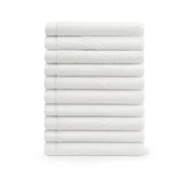 Blumtal Premium Frottier Gästehandtuchset 30 x 30 cm weiß 12 St.