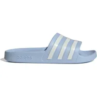 adidas Adilette Aqua Glow Blue / Zero Metalic / Zero Metalic 39