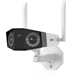 Reolink Duo Series W730 Intelligente 4K Dualband WLAN Überwachungskamera mit Next-Gen Wi-Fi 6, zwei Objektiven und 180° Panoramasicht