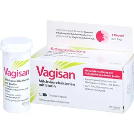 Dr. Wolff Vagisan Milchsäurebakterien mit Biotin Kapseln