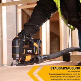 JCB 18V Akku-Stichsäge Professional inkl. 1 x 2,0 Ah + Ladegerät