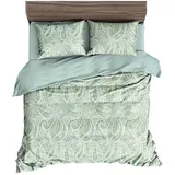 Traumschlaf Vicenza ornamental Grün 240 x 220 cm + 2 x 80 x 80 cm