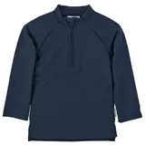 Sterntaler Badeshirt langarm uni in marineblau – Gr.: 80