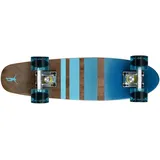 Ridge Erwachsene Maple Holz Mini Cruiser Number Three Skateboard, Clear Blue, MPB-22-NR3