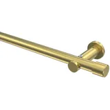 Interdeco Gardinenstange, Messing, Metall, 240 cm Wohntextilien, Gardinen Ø Vorhänge, Gardinen-Stangen