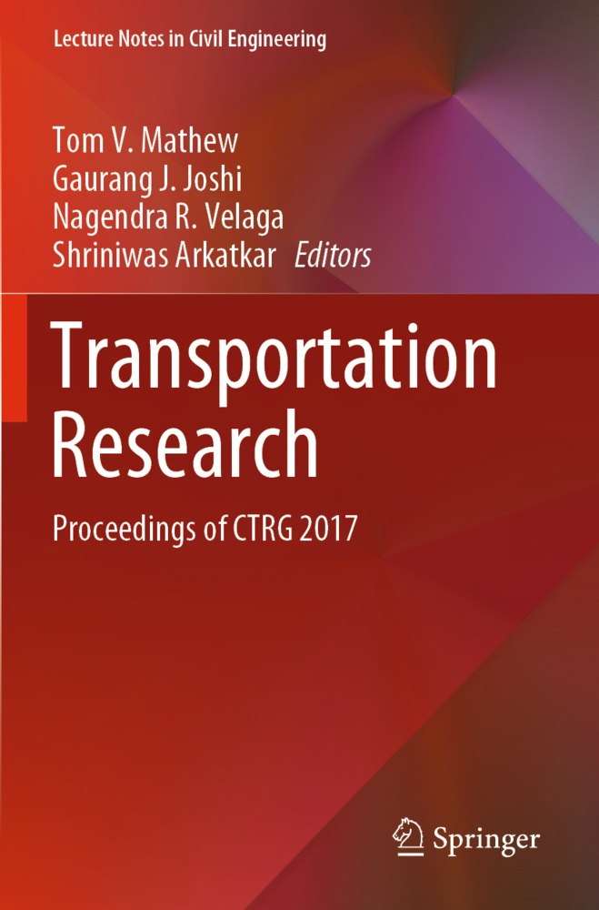 Transportation Research  Kartoniert (TB)