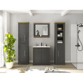 OTTO home Westminster 4-tlg. Grau