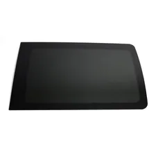 Omac Seitenfenster Auto Seitenscheibe kompatibel mit VW T5 2003-2015 Rechts Schwarz L1 | Dunkel Getöntes Glas Privatsphäre und Schutz